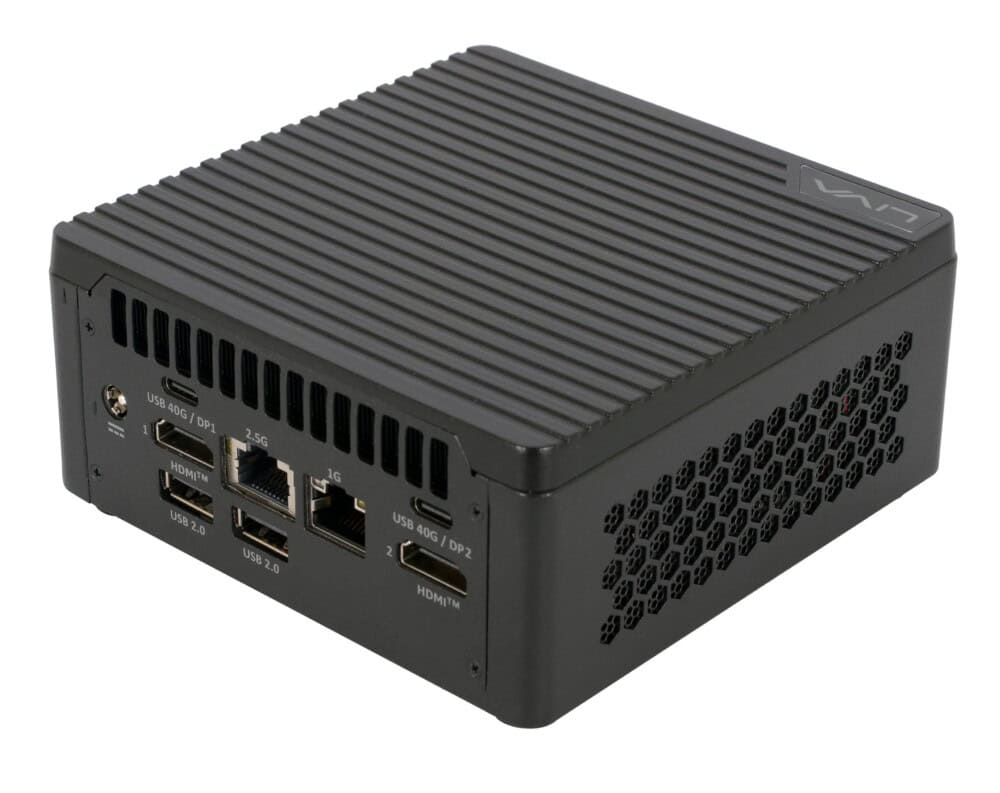 MINI PC ECS LIVA Z7 PLUS, CPU INTEL ULTRA 5 125H, BARBONE, RAM 2 x SO-DIMMs DDR5 (HASTA 96GB), ROM 1 x M.2 2280 PCIe (HASTA 1TB), SIN SISTEMA OPERATIVO. 95-653-QG9003 1