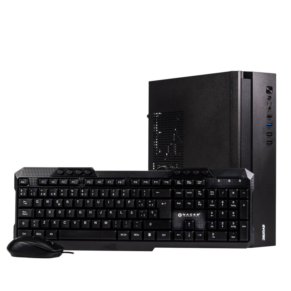 PC EVOTEC INTEL i5-12400, 16GB, SSD 480GB, WIN 11 PRO PRUEBA EV-i512-VERTEC 1