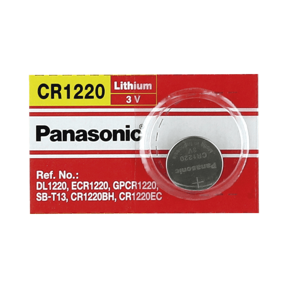 CR1220-l Batería de Litio tipo Moneda 3V @ 35mAh / Recomendado para DVR´s epcom y HIKVISION (No Recargable) CR1220 1