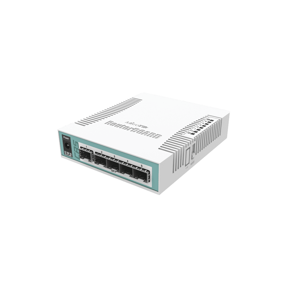 CRS1061C5S-l Cloud Core Switch de 6 Puertos SFP, 1 Puerto Combo TP/SFP CRS106-1C-5S 1