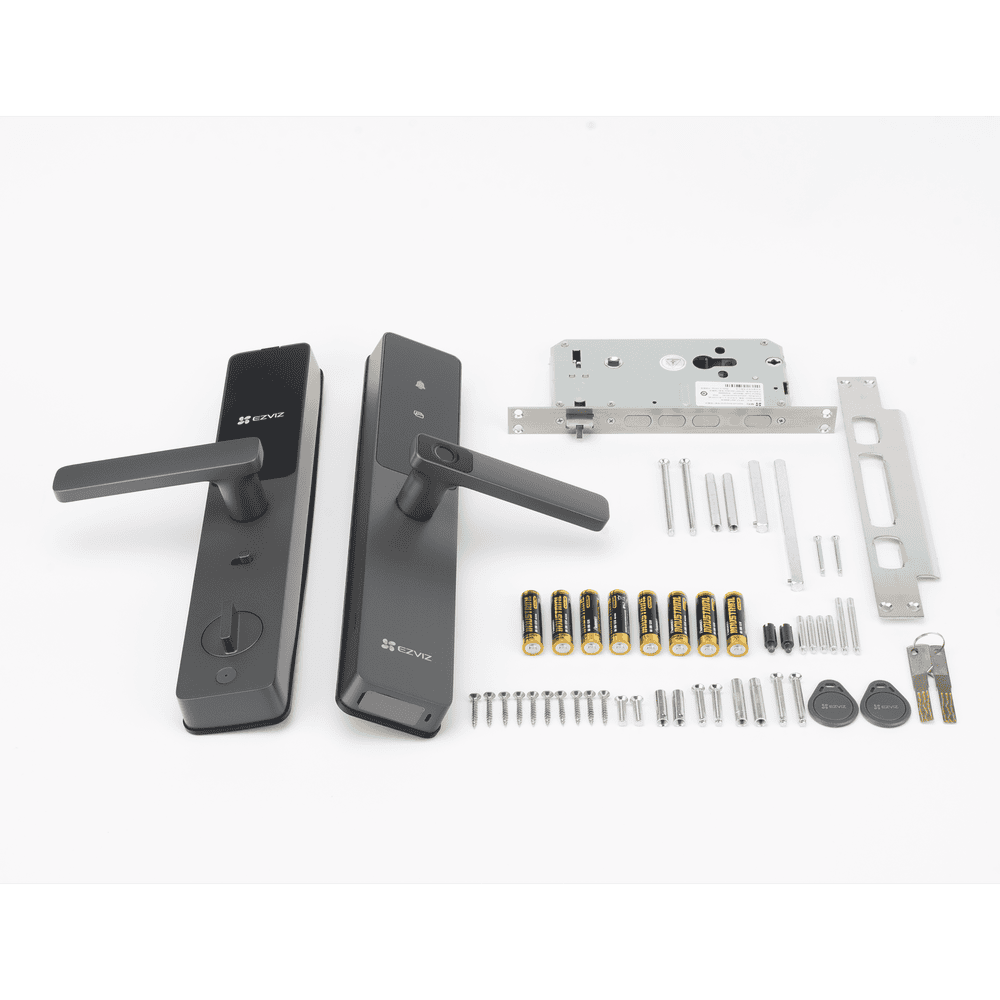 CSDL05R200-AD-2-l Cerradura Inteligente / Wi-Fi / Bluetooth / Códigos Temporales Para Visitantes / Lectura de Huella / Lectura de Tag / Contraseña / Botón para Timbrar / Apertura Remota / Alarma Anti-intrusión / No Requiere HUB CS-DL05-R200 4