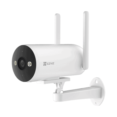 Cámara Bala / 4G / Resolución 3 Megapixel (2K) / Visión Nocturna en Color / AI Detección de Humanos y Vehículos / Defensa Activa con Sirena y Luz Estroboscópica / IP67