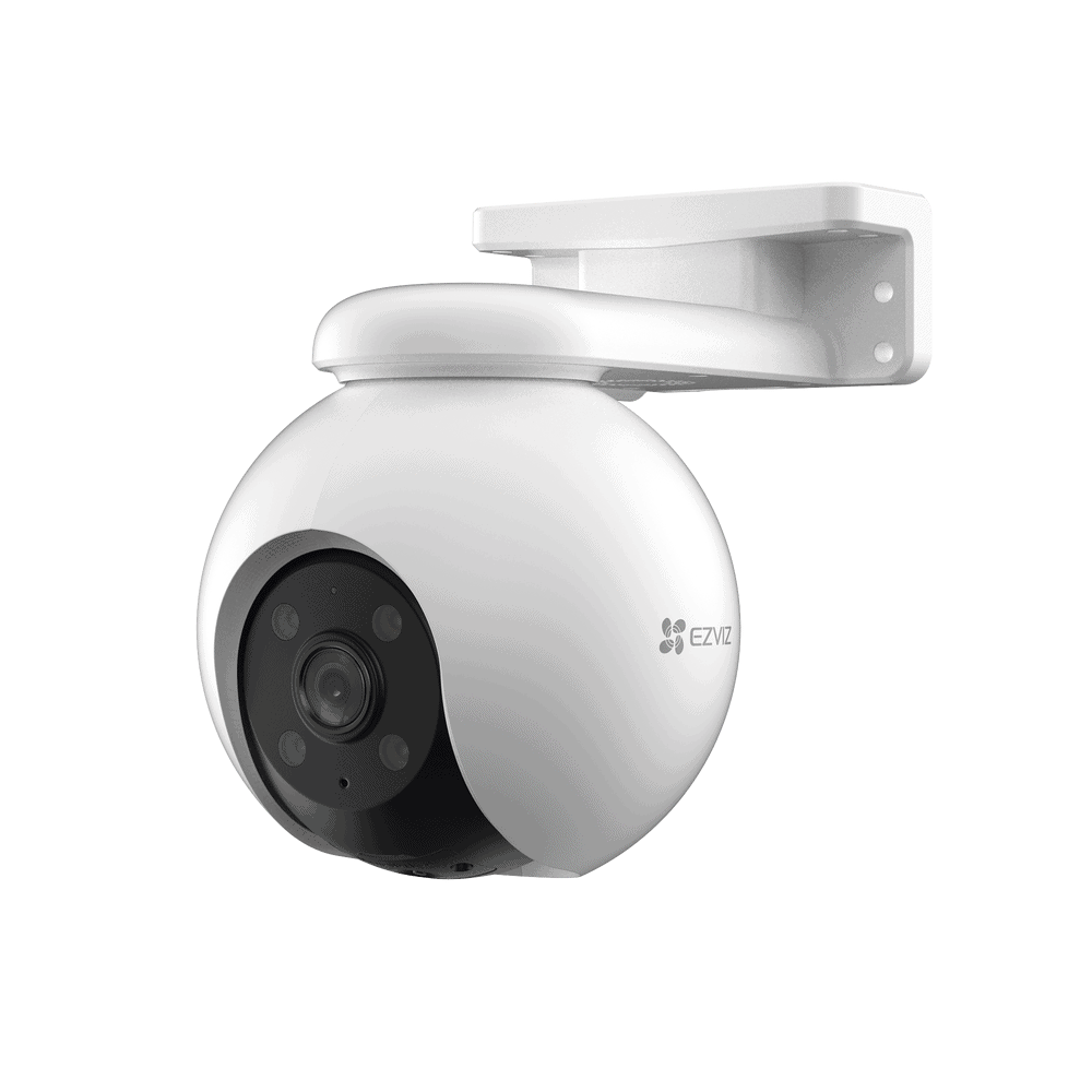 CSH83K-l PT WiFi / (3K) 5MP / Visión 360° / Detección humana / Detección de Vehiculo / Audio de Dos Vías / Sirena / Luz Parpadeante / Colores en Oscuridad / Micro SD / Presets / Autoseguimiento / Exterior CS-H8-3K 1