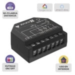 Relevador Wi-Fi Inteligente / 2 Salidas Para 2 Apagadores / Ideal Para Control de Iluminación / Control Remoto / Horarios Personalizados / Registro de Consumo / 110-240VCA CST36-LIST-l
