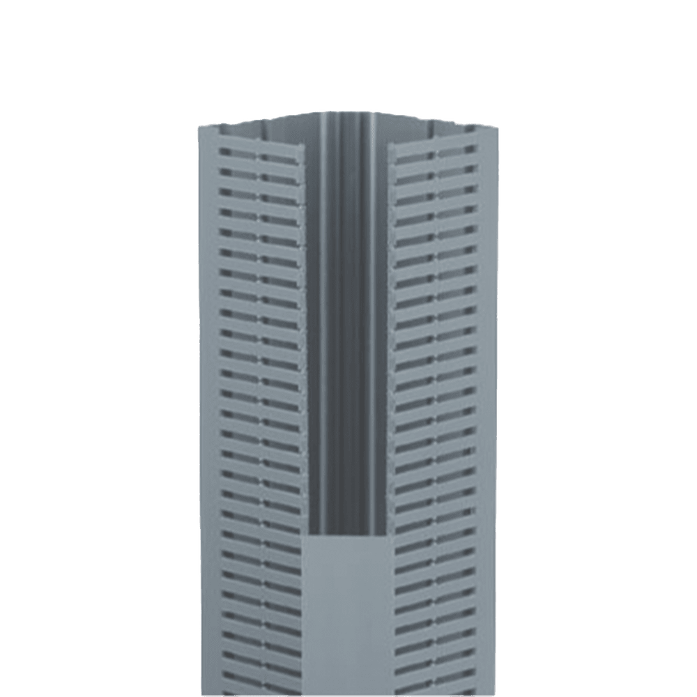 CWD4LG6-l Canaleta para Cable en Esquina, 5.33" x 4.58", 6 Pies, Color Gris CWD4LG6 1