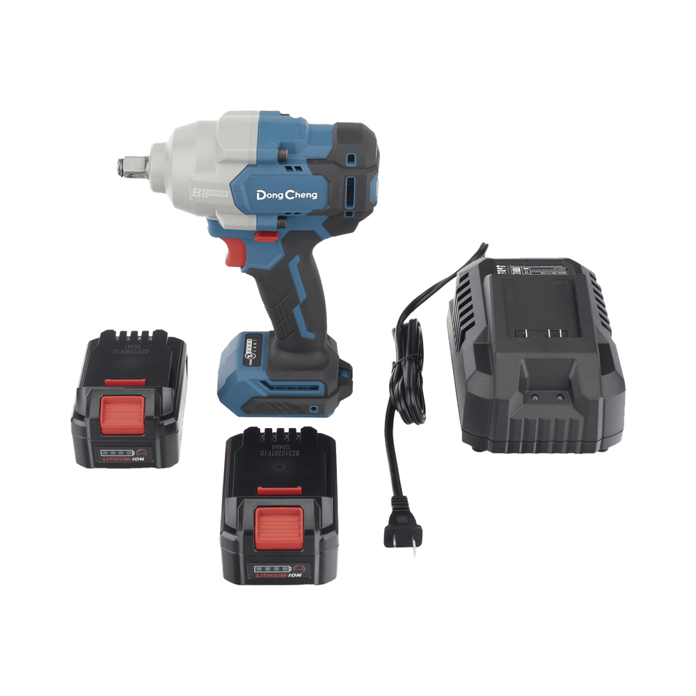 DCPB698FK-AD-4-l Llave de Impacto Inalámbrica de 20 V, incluye 2 Baterías de 5.0 AH, Cargador y Estuche plástico. DCP-B698-FK 5