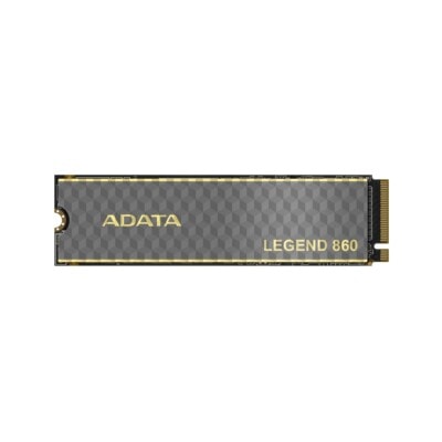Unidad de Estado Sólido ADATA LEGEND 860 500GB PCIe Gen4x4 M.2 2280, Con disipador de aluminio. SLEG-860-500GCS