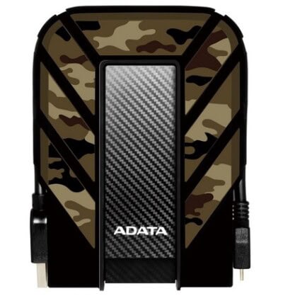 Disco Duro Externo ADATA HD710M PRO, 1 TB, USB 3.2 Gen1 (compatible con las versiones anteriores USB 2.0), 2.5 pulgadas