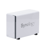 NAS DiskStation DS223j | 2 Bahías | CPU Realtek RTD1619B 1.7 GHz | 1 GB DDR4 | Puerto 1GbE RJ-45 | USB 3.2 Gen 1 | Compatible con HDD y SSD | Synology DSM | RAID 0, 1, JBOD | SMB, AFP, NFS, FTP | Vigilancia IP DS223J-AD-6-l