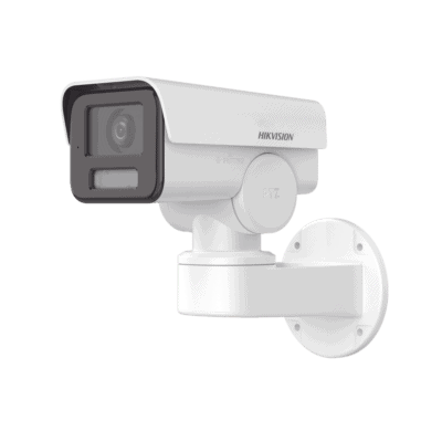 Bala IP PTZ 4 Megapixel / Lente Mot. 2.8 a 12 mm  / Luz IR 50 mts / WDR 120 dB  / PoE / IP66 / Microfono Integrado / Micro SD / Ultra Baja Iluminación