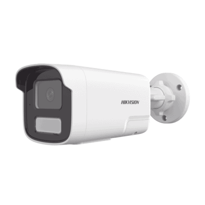 [PROTECCIÓN ACTIVA] Bala IP 4 Megapíxel / ACUSENSE Lite (Detección de Humanos y Vehiculos) / Lente 4 mm / Audio de Dos Vías /  Luz Intermitente y Alerta de Audio / 50 Mts IR EXIR 2.0 / Exterior IP67 / WDR 120 dB / PoE