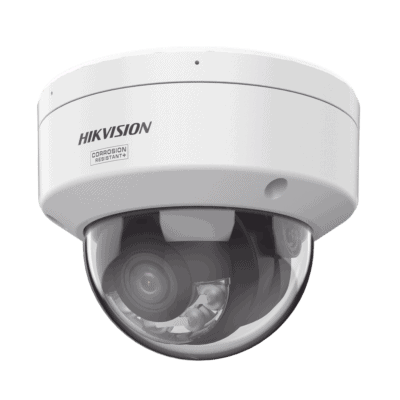 [Dual Light + ColorVu 3.0 + HikAI] Domo IP 8 Megapixel / Lente 2.8 mm / 30 mts IR + Luz Blanca / 2 Microfonos Integrados / Exterior IP67 / WDR 130 dB / ACUSENSE 3.0 / Metal / NEMA 4X / ACUSEARCH
