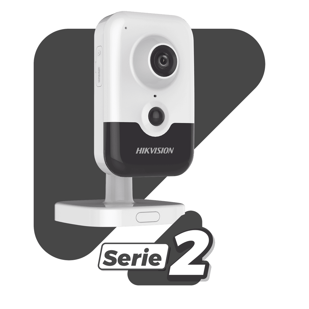 DS2CD2443G2I-LIST-l Cubo IP 4 Megapixel / Serie PRO / Lente 2.8 mm / 10 mts IR EXIR / PoE / Sensor PIR / H.265+ / Interior / Audio de Dos Vías / PoE / MicroSD / ONVIF DS-2CD2443G2-I 2