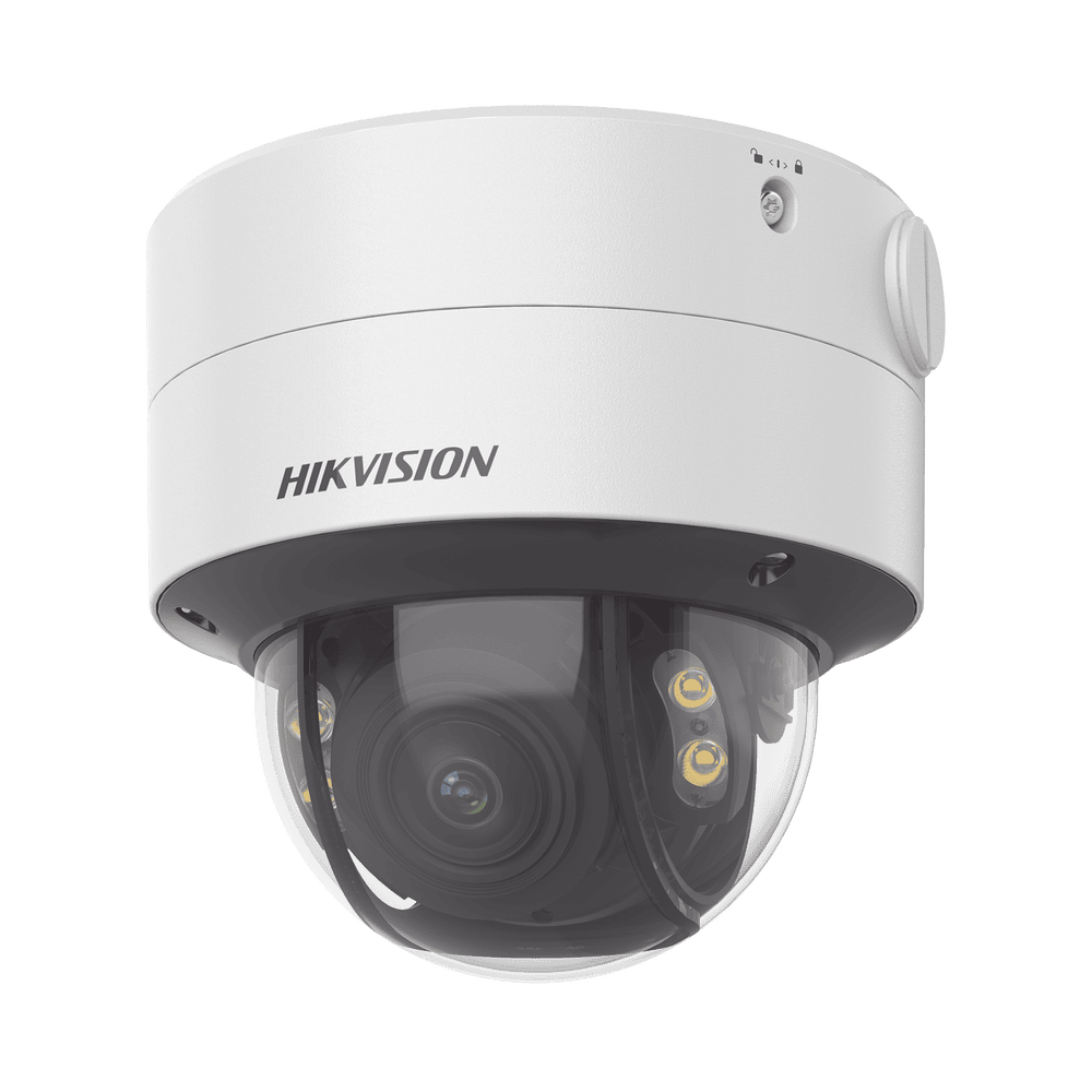 DS2CD2747G2LZSC-l Domo IP 4 Megapixel / Imagen a Color 24/7 / Lente 3.6 - 9 mm / Luz Blanca 40 mts / WDR 130 dB / Exterior IP67 / IK10 / Captura Facial / ACUSENSE / MicroSD / ACUSEARCH DS-2CD2747G2-LZS(C) 1