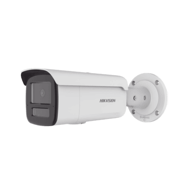 [Dual Light + 2 Micrófonos Integrados] Bala IP 2 Megapixel / Lente 4mm / 80 mts Luz Blanca + 80 mts IR / ACUSENSE / Exterior IP67 / IK10 / WDR 120 dB / PoE / ONVIF / Micro SD / Metal / ACUSEARCH