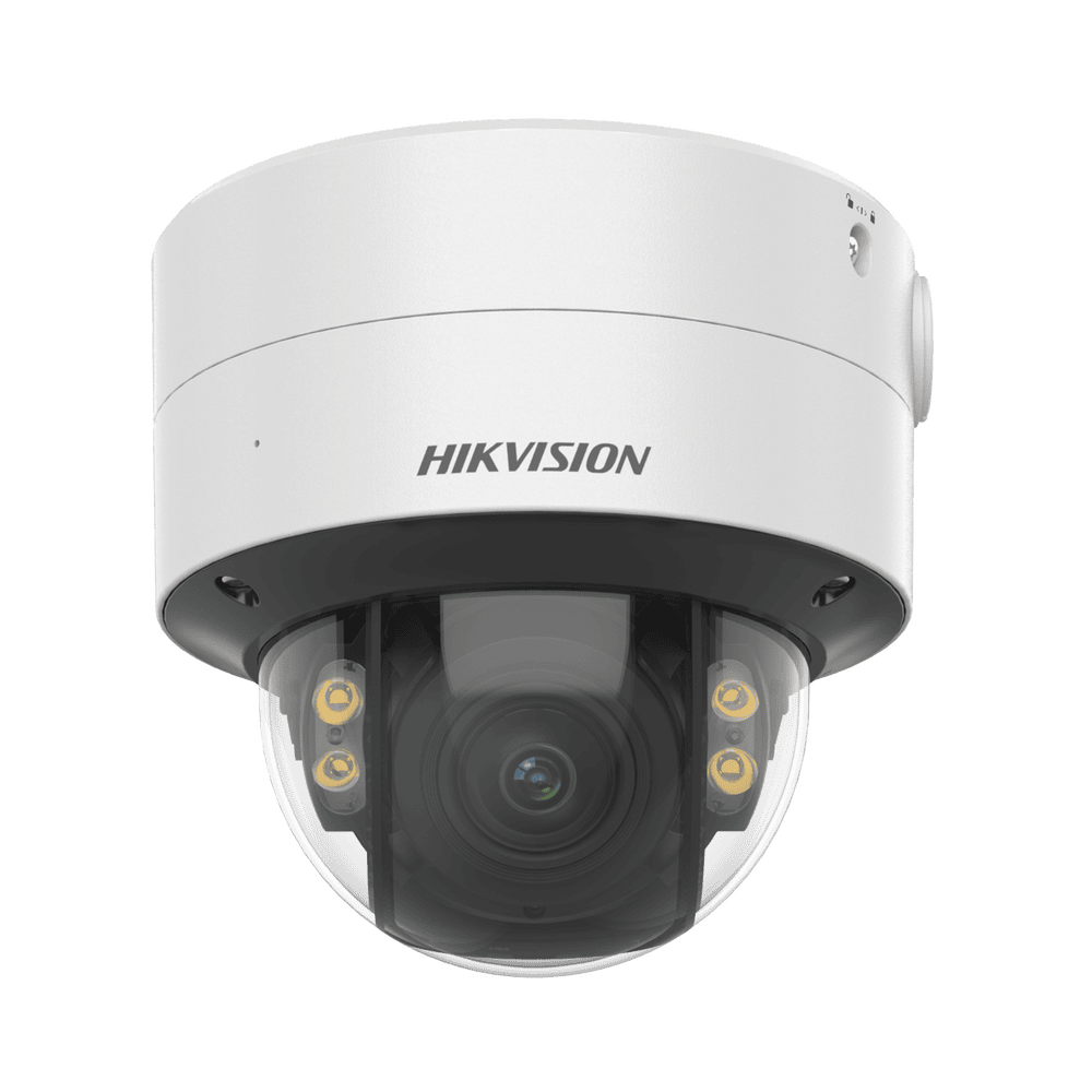 DS2CD3747G2TLZSUC-l Domo IP 4 Megapixel / Imagen a Color 24/7 / Lente 2.8 - 12 mm / Luz Blanca 40 mts / WDR 130 dB / Exterior IP67 / IK10 / Captura Facial / Videoanaliticos / AcuSense DS-2CD3747G2T-LZSU(C) 1