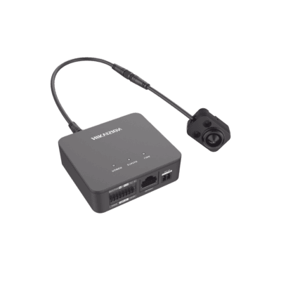 Pinhole IP 2 Megapixel / Lente 3.7 mm / 2 Mts Cable / PoE / Ideal para Cajeros Automáticos (ATM) / WDR / Micro SD / Cámara Tipo Block
