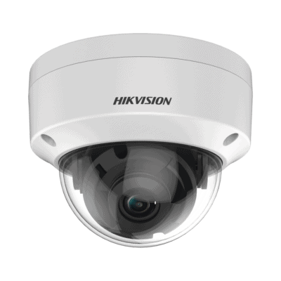 Domo TURBOHD 2 Megapixel (1080p) / Lente 2.8 mm / 30 mts IR EXIR / TVI-AHD-CVI-CVBS / IK10 / IP67 / WDR 120 dB / Ultra Baja Iluminación / Metal
