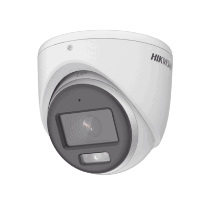 [ColorVu] Turret TURBOHD 3K (5 Megapixel) / Micrófono Integrado / Lente 2.8 mm / Imagen a Color 24/7 / 20 mts Luz Blanca / Exterior IP67 / dWDR / 4 Tecnologías
