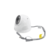Turret TURBOHD 2 Megapixeles (1080p) / Imagen a color 24/7 / Lente 2.8 mm / Luz Blanca 20 mts / Exterior IP67 / WDR 130dB / Sensor PIR / Sirena Integrada / Estrobo ROJO - AZUL / Micrófono Integrado DS2CE72DF3TPIRXOS-AD-1-l
