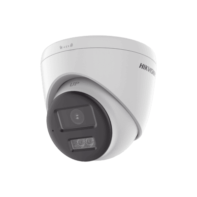 [Audio Bidireccional + Sirena & Estrobo + Dual Light + ColorVu] Turret TURBOHD 4K (8 Megapixel)  / Lente 2.8 mm / 40 mts IR EXIR + 40 mts Luz Blanca / Sirena / Micrófono y Bocina Integrado / Exterior IP67 / dWDR