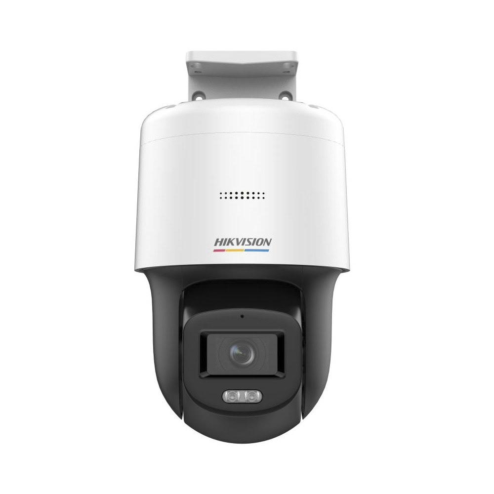 DS2DE2C400SCGEF1-l Domo PT IP 4 Megapixel / Lente 4 mm / Luz Blanca 30 mts / dWDR / PoE / IP66 / Micrófono y Bocina Interconstruido / Micro SD / Incluye Montaje de Pared y Techo DS-2DE2C400SCG-E(F1) 1