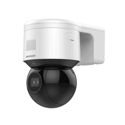 Domo PTZ IP 4 Megapixel / 4X Zoom Óptico / 50 mts IR EXIR / ACUSENSE / Luz Estroboscópica / Sirena Integrada / WDR 120 dB / PoE+ / IP66 / Ultra Baja Iluminación / Micrófono y Bocina Interconstruido / Micro SD