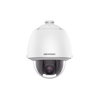 PTZ IP 4 Megapixel / 25X Zoom / 150 mts IR / DARKFIGHTER / ACUSENSE (Evita Falsas Alarmas) / Exterior IP66 / WDR 120 dB / PoE+ / Alarmas y Audio I/O / Micro SD / Metal / 24 VCA