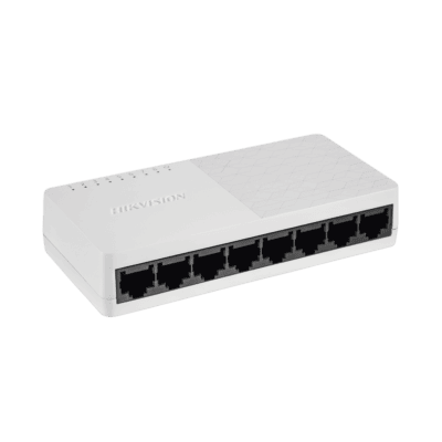 Switch Gigabit No Administrable de Escritorio de 8 Puertos 10 / 100 / 1000 Mbps / Diseño Compacto y Estetico