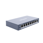 Switch PoE+ / Monitoreable / 8 Puertos 10/100 Mbps PoE+ / 1 Puerto 1000 Mbps de Uplink / Configuración Nube Hik-PartnerPro / Modo Extendido hasta 300 Metros / 110 W DS3E1309PEI-LAT-IZQ-l