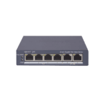 Switch Gigabit PoE+ / Administrable / 4 Puertos 1000 Mbps PoE+ / 2 Puertos 1000 Mbps Uplink / Configuración Nube Hik-PartnerPro / Modo Extendido hasta 300 Metros / 45 Watts DS3E1506PEI_M-l