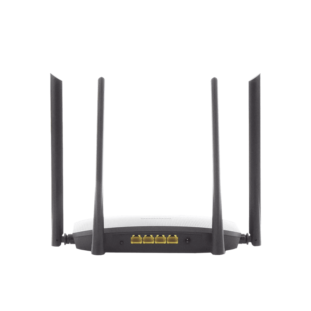 DS3WR12GC-AD-1-l Router Inalámbrico WISP Gigabit / Hasta 1200 Mbps / Doble Banda AC (2.4 GHz y 5 GHz) / 3 Puertos LAN 10/100/1000 Mbps + 1 Puerto WAN 10/100/1000 Mbps / 4 Antenas Externas Omnidireccional de 5 dBi / Interior DS-3WR12GC 5