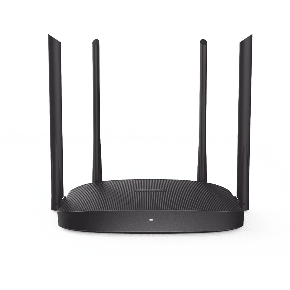 DS3WR12GC-l Router Inalámbrico WISP Gigabit / Hasta 1200 Mbps / Doble Banda AC (2.4 GHz y 5 GHz) / 3 Puertos LAN 10/100/1000 Mbps + 1 Puerto WAN 10/100/1000 Mbps / 4 Antenas Externas Omnidireccional de 5 dBi / Interior DS-3WR12GC 1