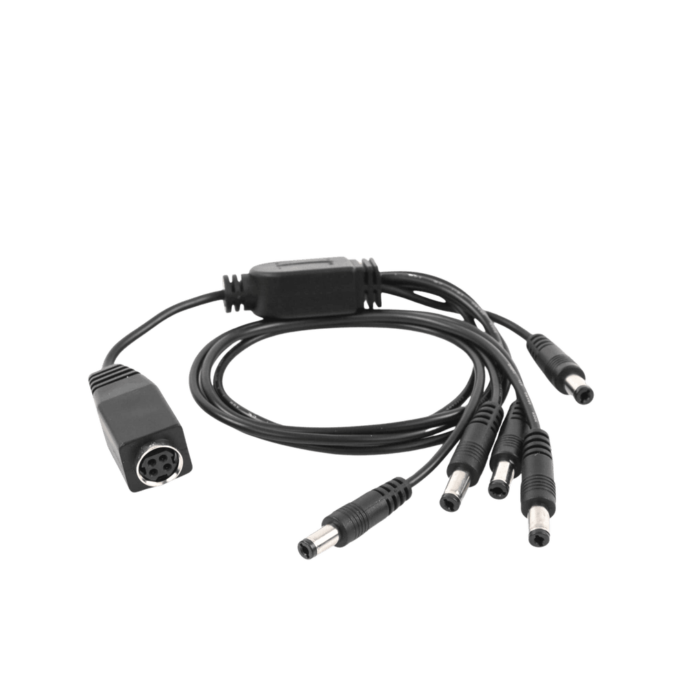 DS5WAYC-AD-5-l Cable con 5 Vías para Alimentar 4 Cámaras TurboHD y DVR TurboHD Epcom / Hikvision DS-5WAYC 7