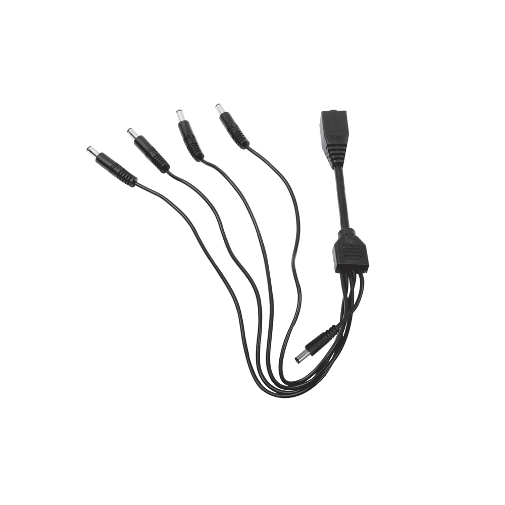 DS5WAYC-l Cable con 5 Vías para Alimentar 4 Cámaras TurboHD y DVR TurboHD Epcom / Hikvision DS-5WAYC 1