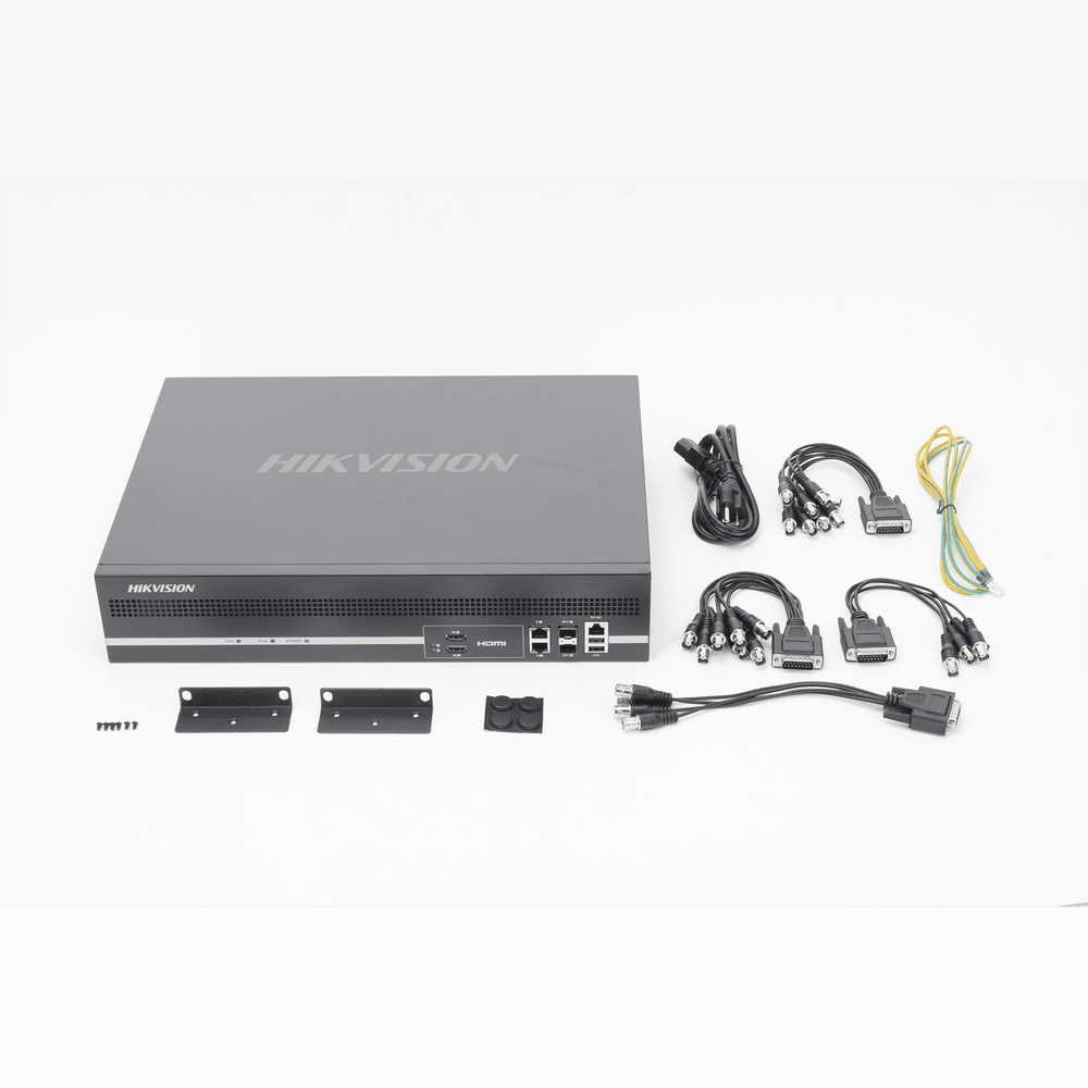 DS6916UDIC-AD-1-l Decodificador de Vídeo de 16 Salidas HDMI 4K / Soporta hasta 256 canales de Vídeo Simultáneos / Videowall DS-6916UDI(C) 4