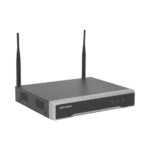 NVR 4 Megapixel / 4 canales IP / 1 Bahía de Disco Duro / 2 Antenas Wi-Fi / Salida de Vídeo Full HD DS7104NIK1_W_MC-l