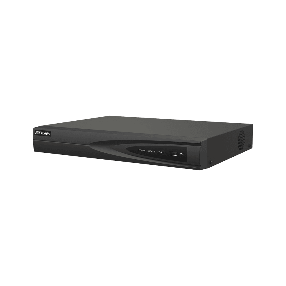 DS7604NIQ1_4PD-l NVR 8 Megapixel (4K) (Compatible con Cámaras ACUSENSE) / 4 canales IP / 4 Puertos PoE+ / 1 Bahía de Disco Duro / Salida de Vídeo en 4K / 300 Metros PoE Modo Extendido DS-7604NI-Q1/4P(D) 1