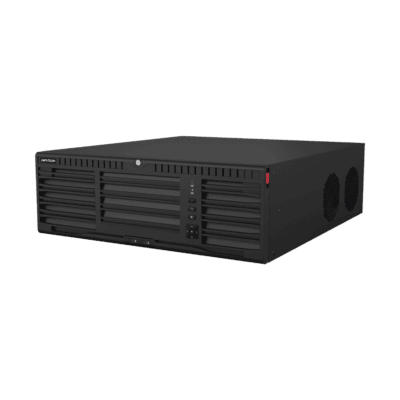 [Doble Poder de Decodificación] NVR 32 Megapixel (8K) / 32 Canales IP / AcuSense / ANPR / Conteo de Personas / Heat Map / 16 Bahías de Disco Duro / Soporta RAID con Hot Swap / 2 HDMI en 8K / Soporta POS / Alarmas I/O / Smart Search