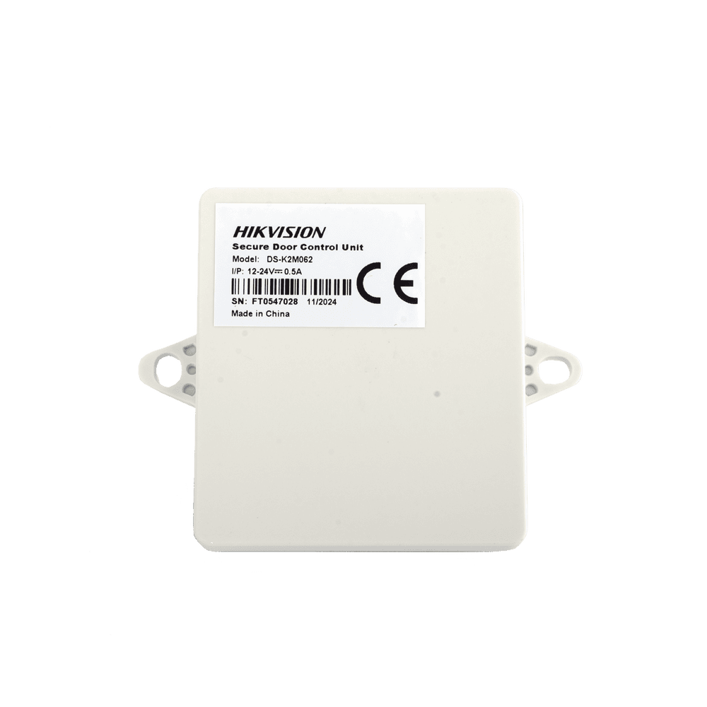DSK2M062-AD-3-l Módulo Seguro para Instalaciones SEGURAS en Controles de Acceso HIKVISION / Compatible con Biometricos Faciales Min Moe / Conexión RS-485 / Soporta Botón de Salida y Chapa DS-K2M062 4