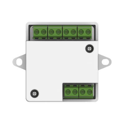 Módulo Seguro para Instalaciones SEGURAS en Controles de Acceso HIKVISION / Compatible con Biometricos Faciales Min Moe / Conexión RS-485  /  Soporta Botón de Salida y Chapa
