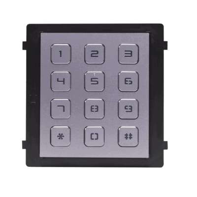 Módulo de Teclado para Frente de Calle Modular / Desbloqueo de Puerta Mediante Código / Llamada a monitor.