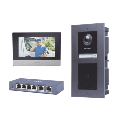 KIT de Videoportero IP con llamada a App de Smartphone y Lector de Tarjetas EM / 2da Generación (Modular) / Montaje para EMPOTRAR incluido