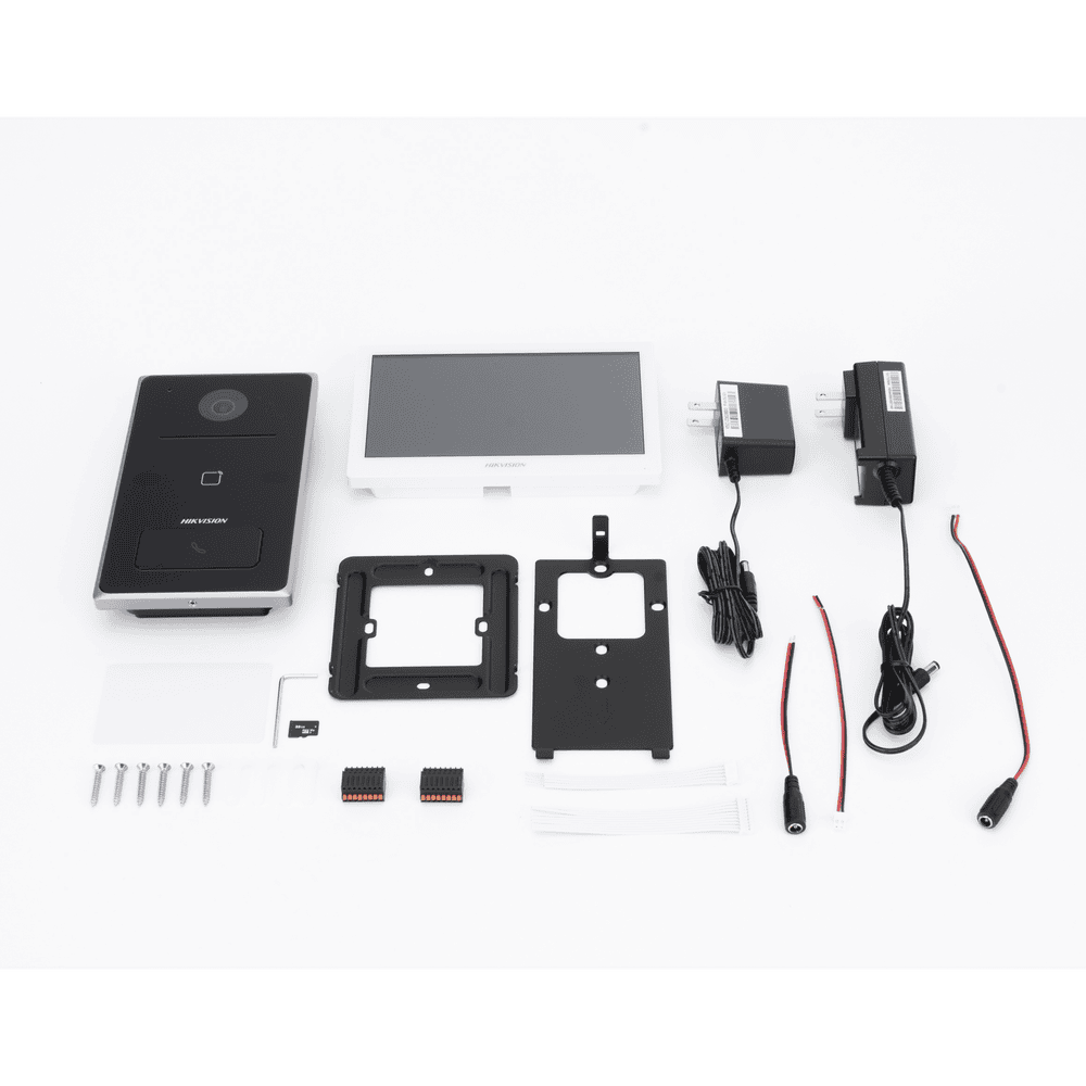 DSKIS608P-AD-2-l Kit de Videoportero IP / Frente de calle para exterior / 2MP / Lector de Tarjeta MiFARE / Monitor Interior / WiFi / Pantalla de 7" Touch DS-KIS608-P 4