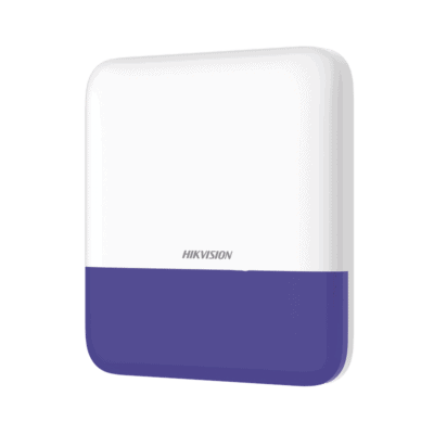 (AX PRO) Sirena Inalámbrica con Estrobo Azul para Exterior IP65 / 110 dB