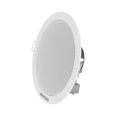 Altavoz Montaje en Plafón | 6 Watts | 100 V | Rejilla de Metal | Color Blanco | Uso Interior