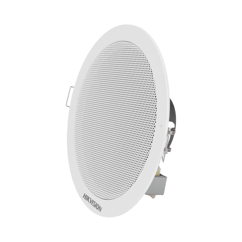 DSQAE0206G1V-l Altavoz Montaje en Plafón | 6 Watts | 100 V | Rejilla de Metal | Color Blanco | Uso Interior DS-QAE0206G1-V 1