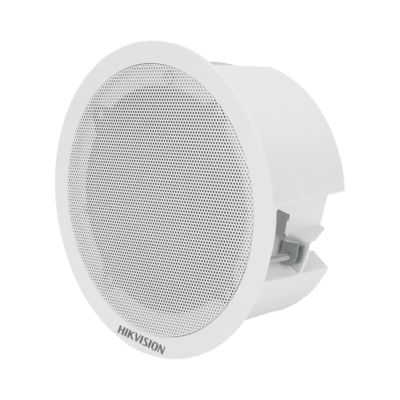 Altavoz Secundario para Montaje en Plafón | 3 Watts | 8 Ohms | Compatible con DS-QAZ1203G1-BE | Uso en Interior  | No Requiere Alimentación Externa