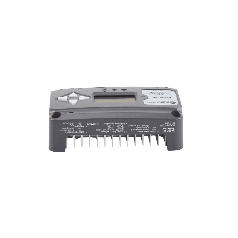 EC30M-AD-4-l Controlador solar 12/24 Vcc de 30 Amp. Con pantalla de medición EC-30M 5