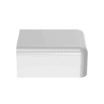 Tapa Final, para uso con canaleta LD10, material ABS, Color Blanco ECF10WHX-LAT-IZQ-l